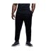 Mens Knitted Stretching Tapered Leg Jogging Bottoms Black Canterbury-1