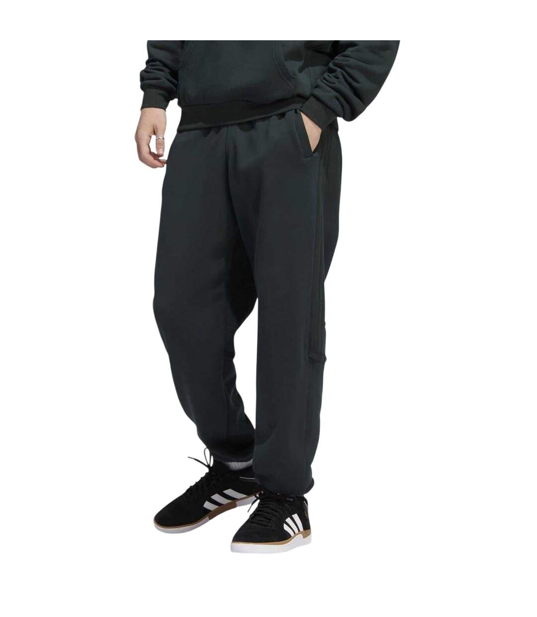 Pantalon De Jogging Skate Motif/style Logo Homme Vert Adidas-4
