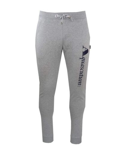 Pantalon De Jogging Motif Logo Homme Gris Aquascutum