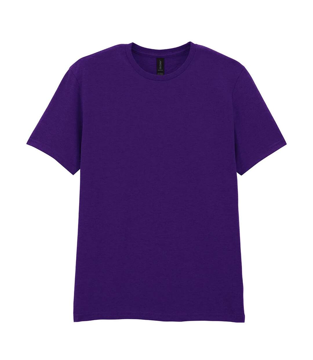 Mens Softstyle Ringspun Cotton T-shirt Fan Dark Purple Gildan-1