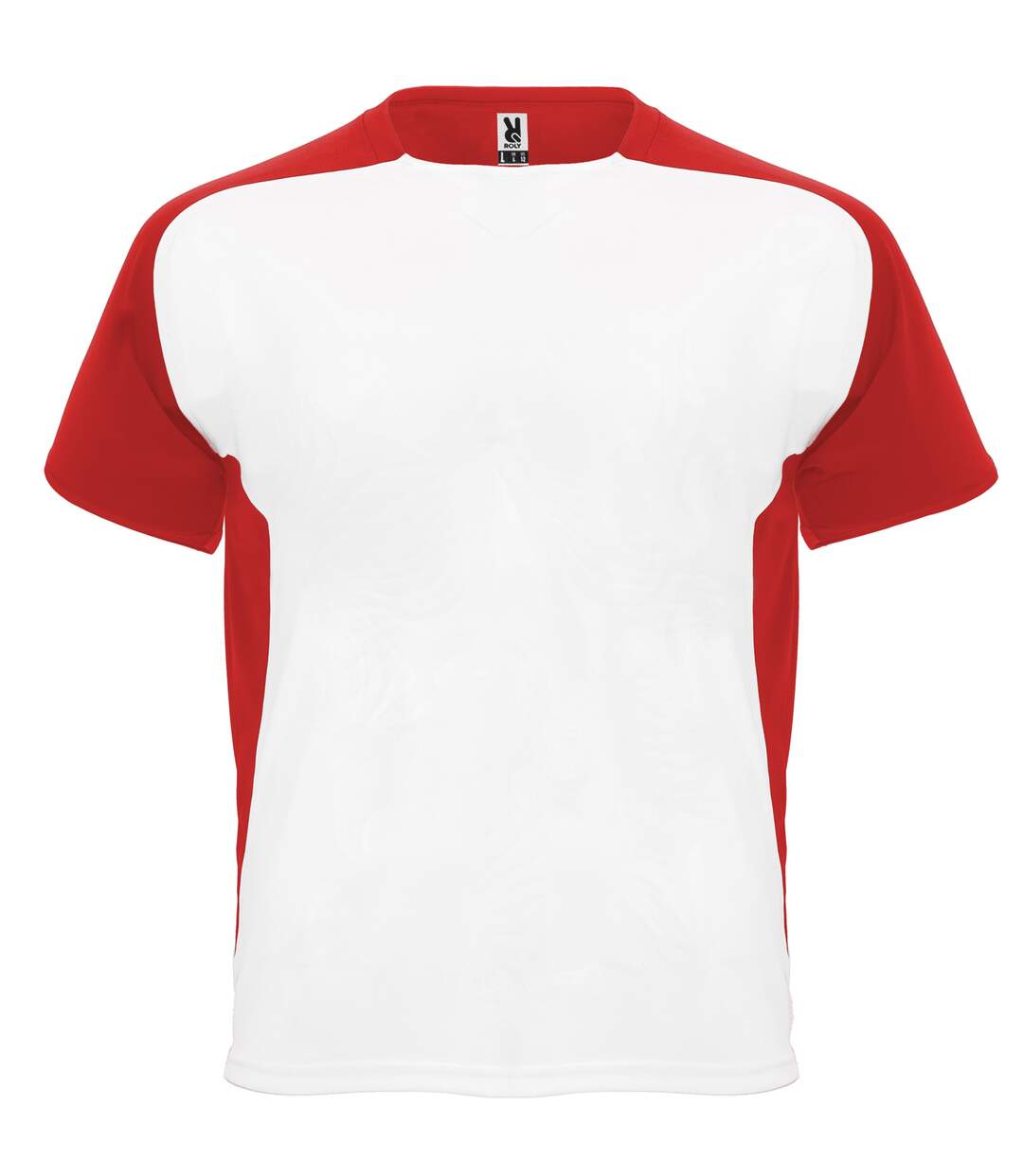T-shirt Bugatti Adulte Blanc Rouge Roly Sport-1