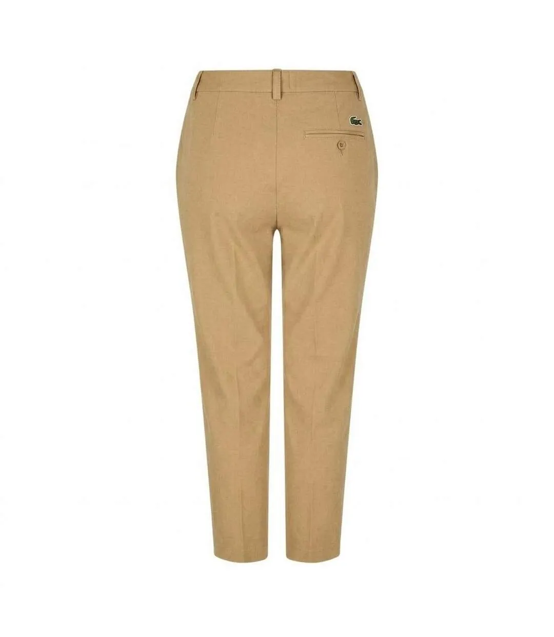 Chino Femme Marron Clair Lacoste-3