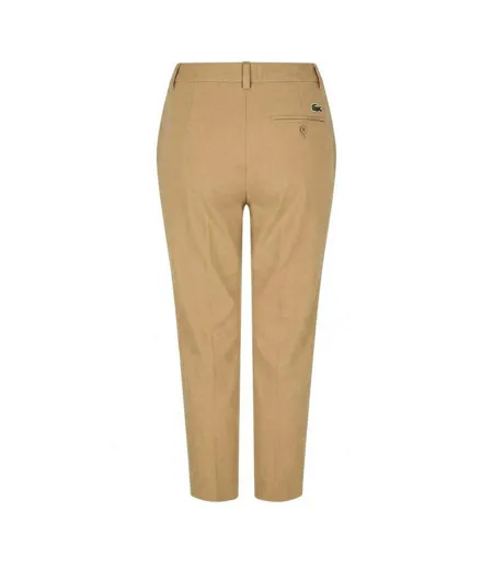 Chino Femme Marron Clair Lacoste