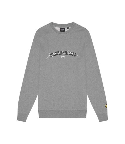 Sweat established homme gris chiné Lyle & Scott Lyle & Scott