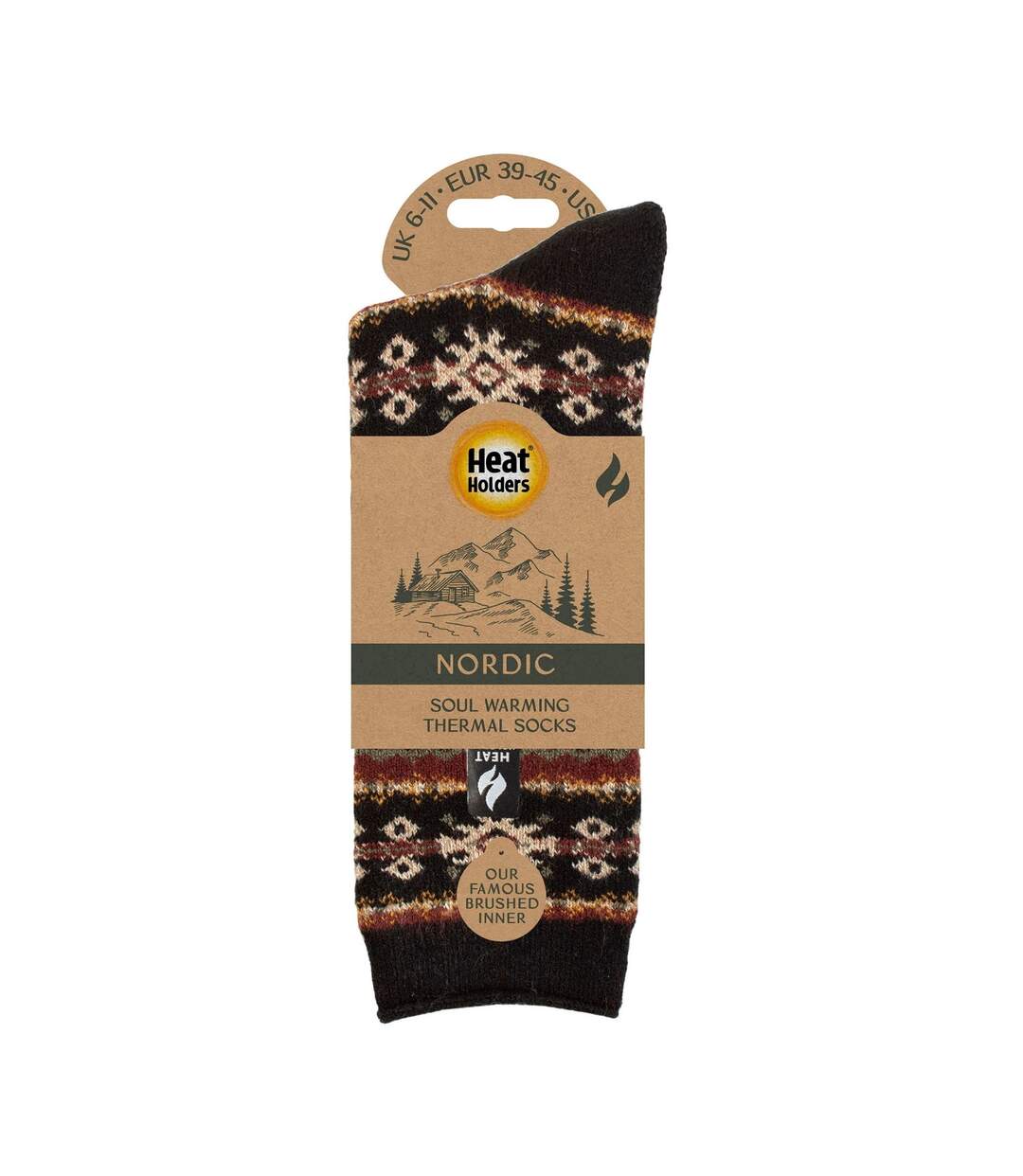 Extra Warm Nordic Thermal Socks for Men | Breathable Lite Winter Socks-2