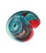 KONG Shell Dog Treat Dispenser (Black/Red/Blue) (One Size) - UTTL5060