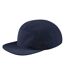 Unisex Adult Recycled Fleece Camper Cap Navy Beechfield-2