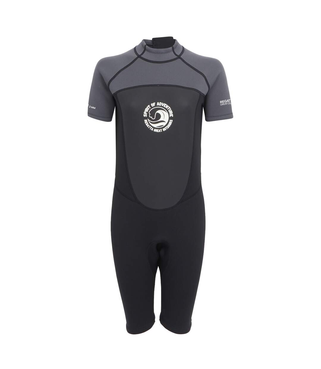 Womens/ladies Shorty Wetsuit Dark Grey Black Regatta-1