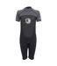 Womens/ladies shorty wetsuit dark grey/black Regatta