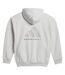 Sweat À Capuche Motif/style Imprimé Au Dos Adulte Gris Chiné Adidas-3