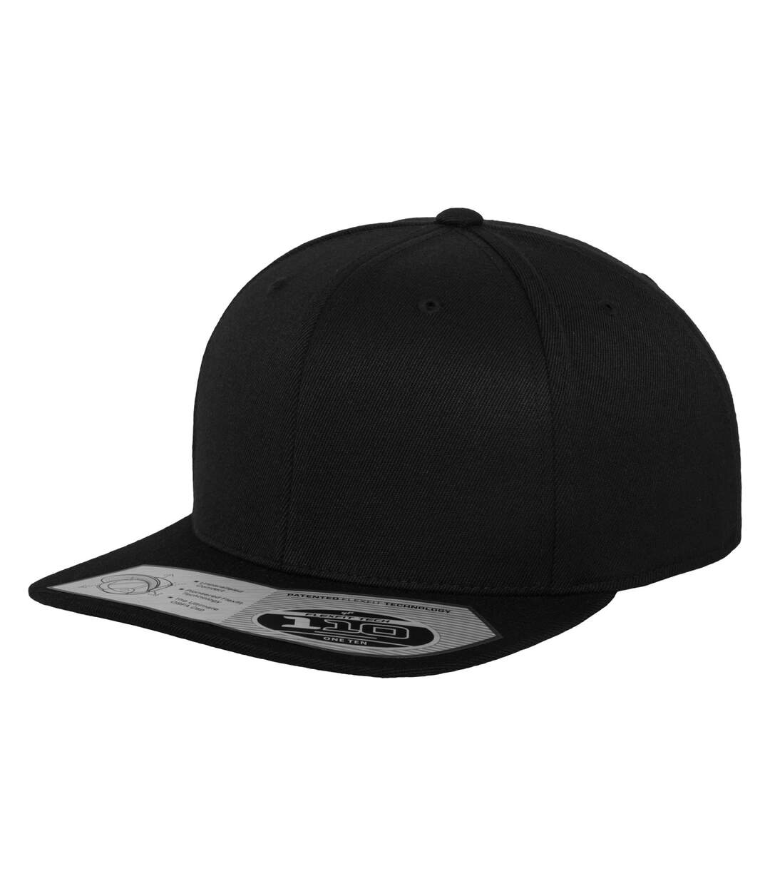 Casquette Ajustable Coupe Ajustée Noir Flexfit-1