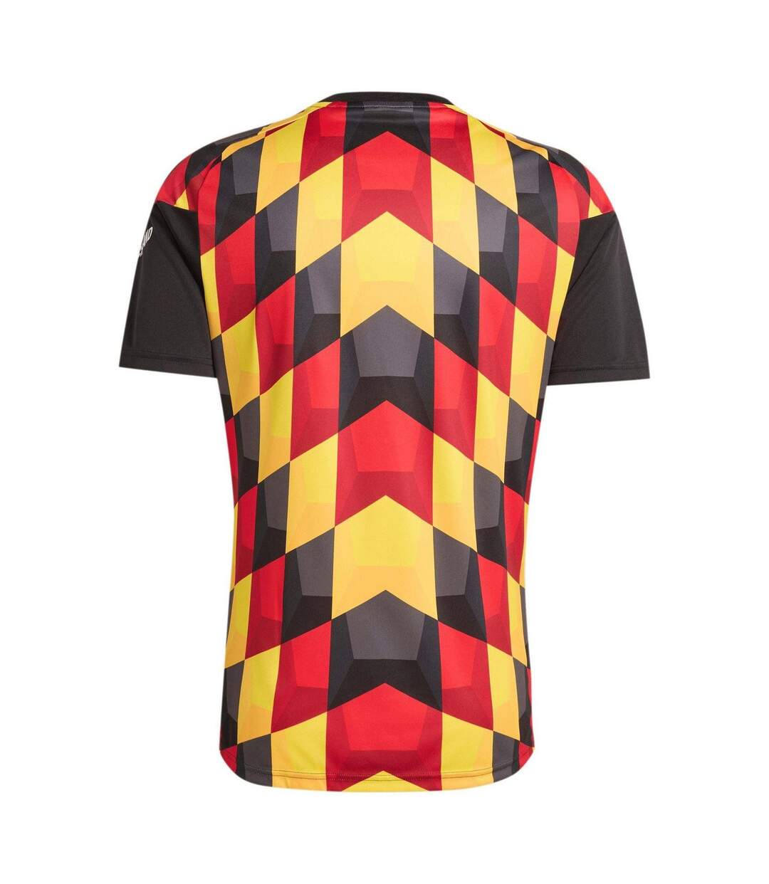 Maillot De Foot Motif/style L´équipe D´allemagne De Football Pre Match Homme Noir Jaune Adidas-3