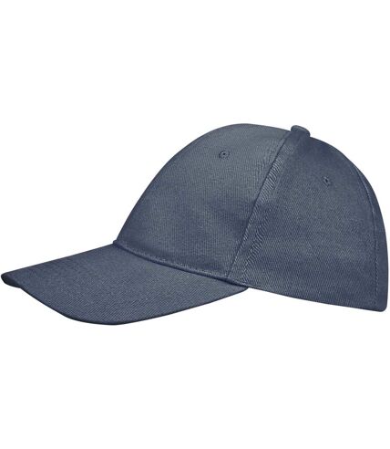 Casquette de baseball buffalo unisexe bleu SOLS