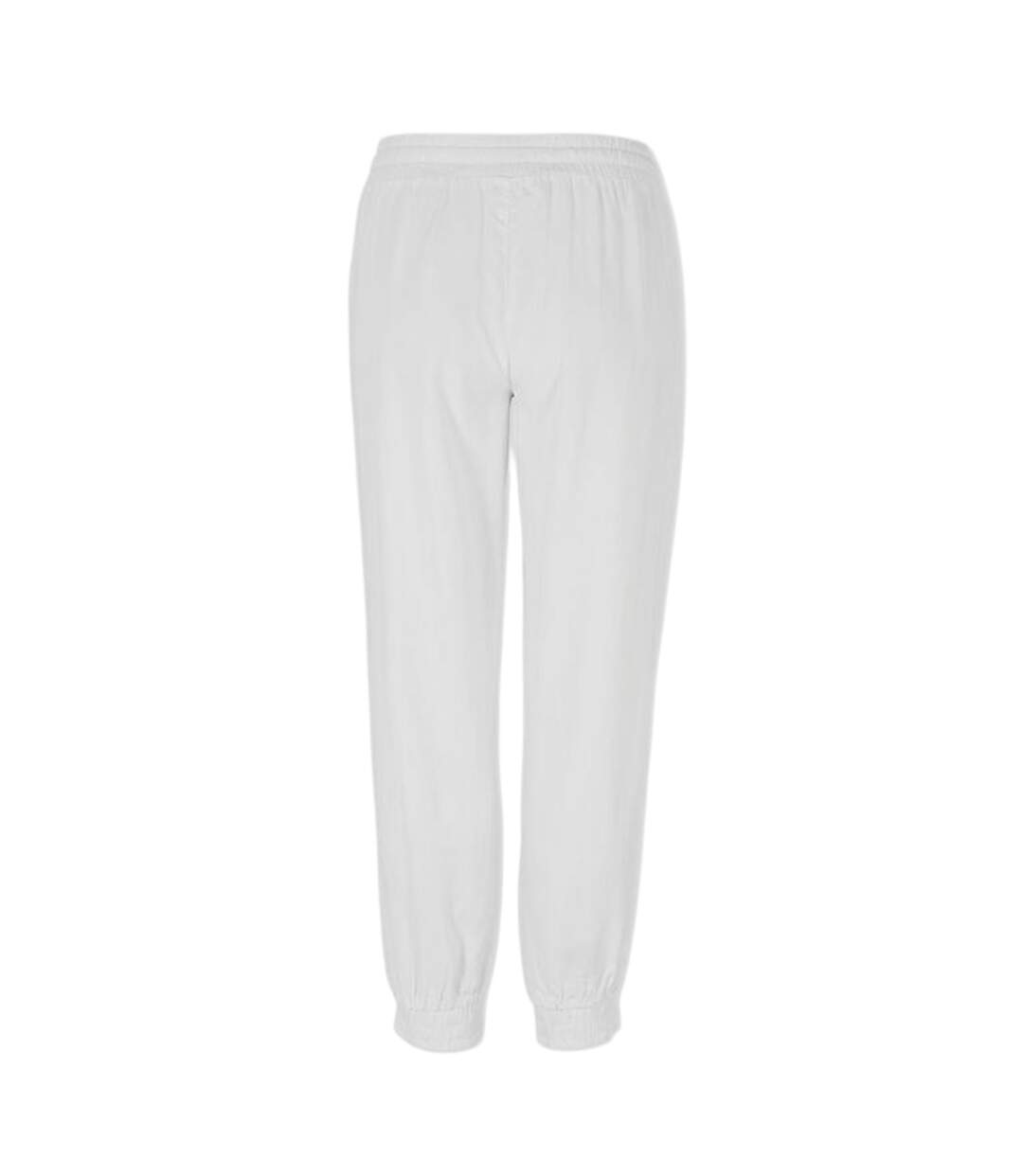 Womens/ladies Relaxed Fit Joggers White Bella Dahl-2