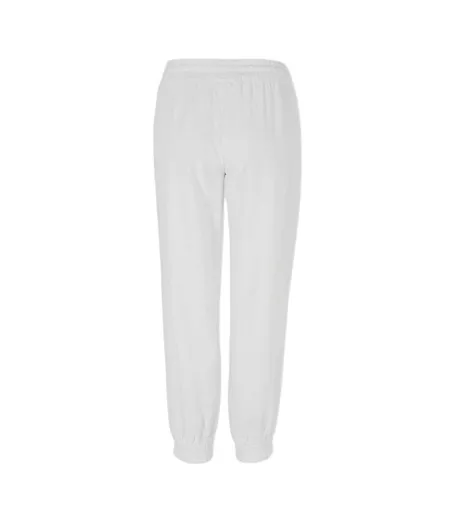 Womens/ladies Relaxed Fit Joggers White Bella Dahl