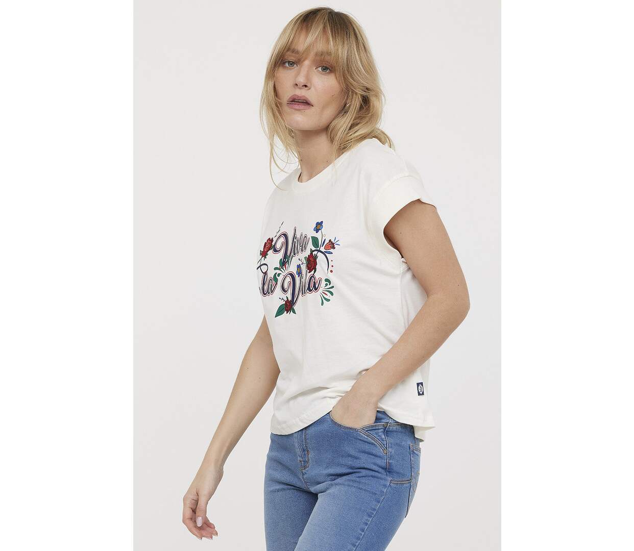 T-shirt AZINA Navy-2