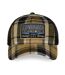 Casquette baseball  à carreaux avec filet et patch Carrreaux11 Vondutch-2