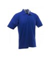 UCC 50/50 Mens Plain Piqué Short Sleeve Polo Shirt (Royal) - UTBC1194