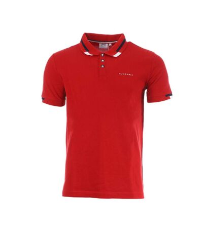 Polo Rouge Homme Hungaria Irazu - L