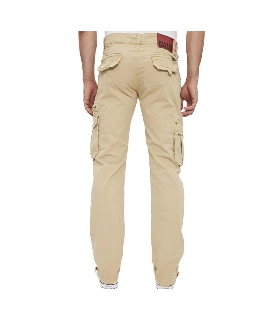 Pantalon cargo beige homme paname brothers joker-2