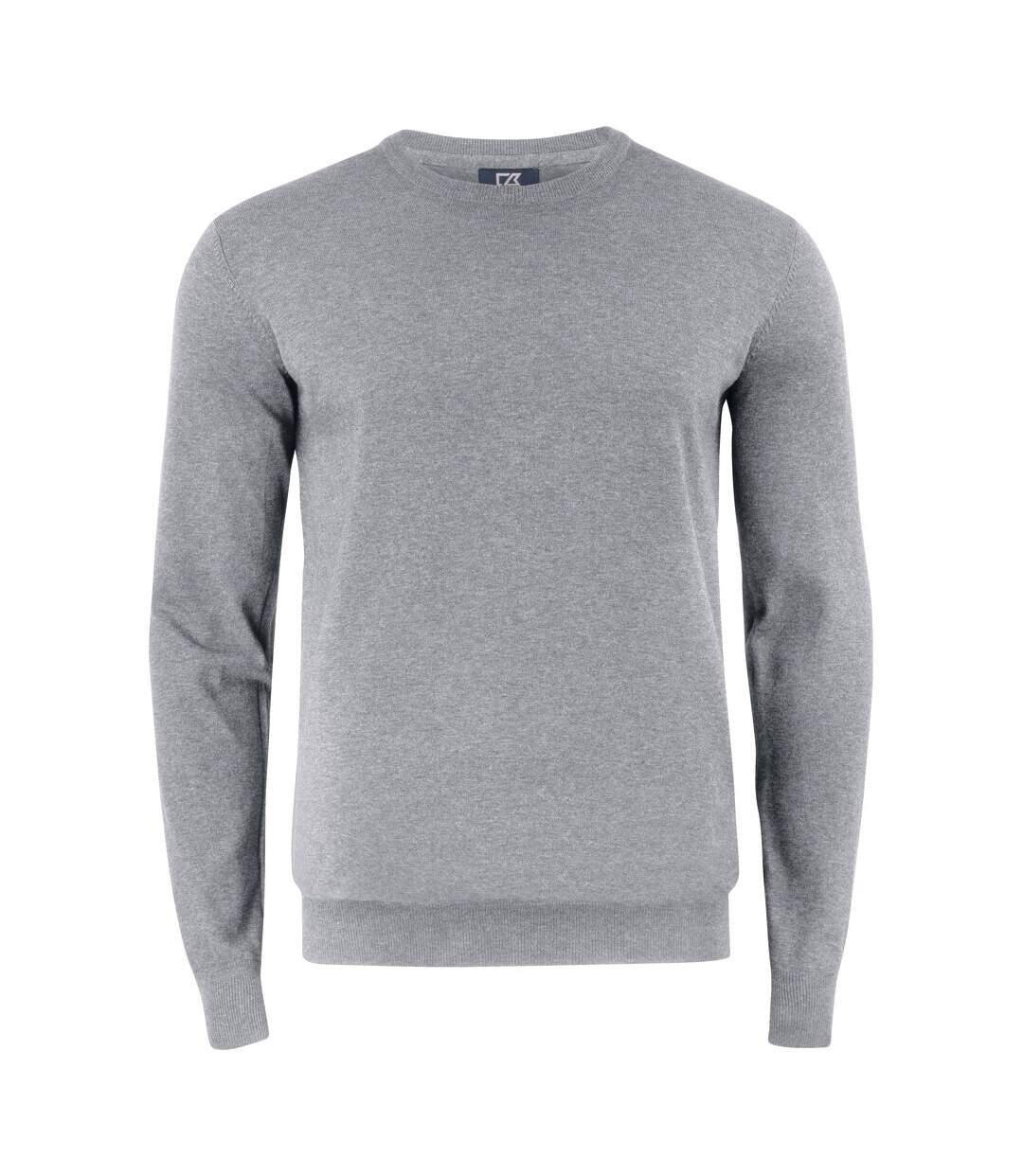 Sweat Oakville Homme Gris Chiné Cutter & Buck-1