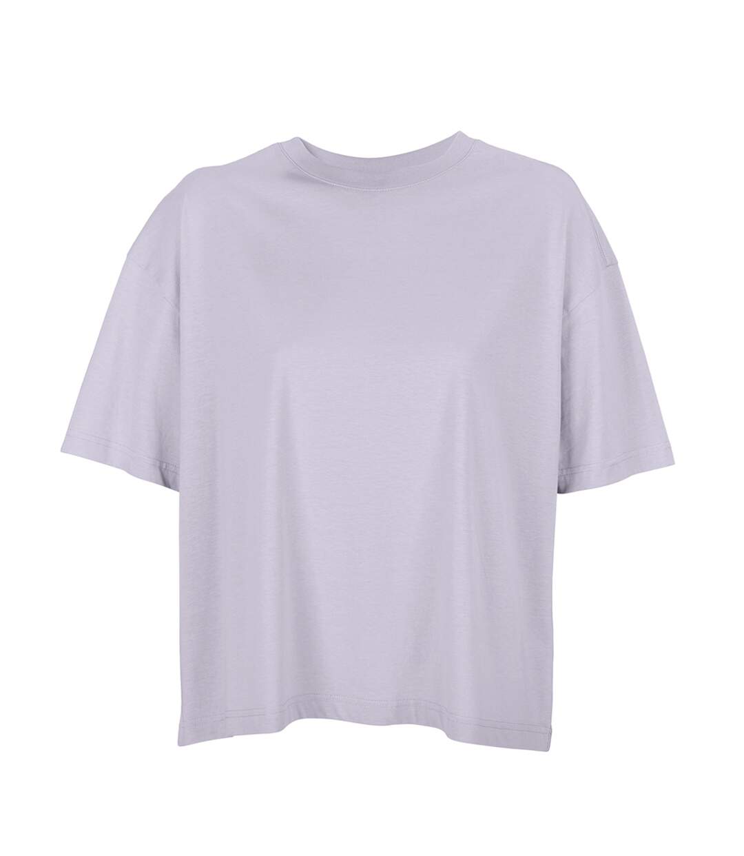 Womens/ladies boxy organic oversized t-shirt lilac SOLS-1