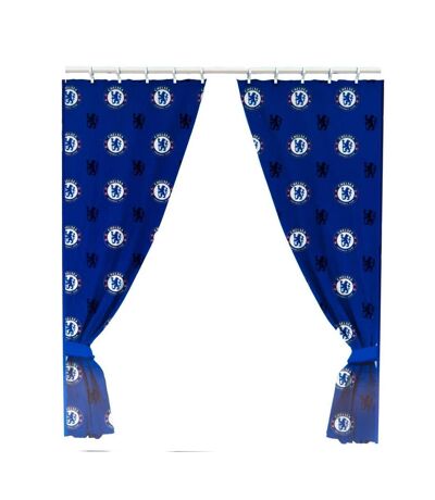 Chelsea FC Official Curtains (Blue) (One Size) - UTTA623