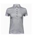 Tee Jays Womens/Ladies Pima Cotton Interlock Stitching Polo Shirt (White) - UTPC6495