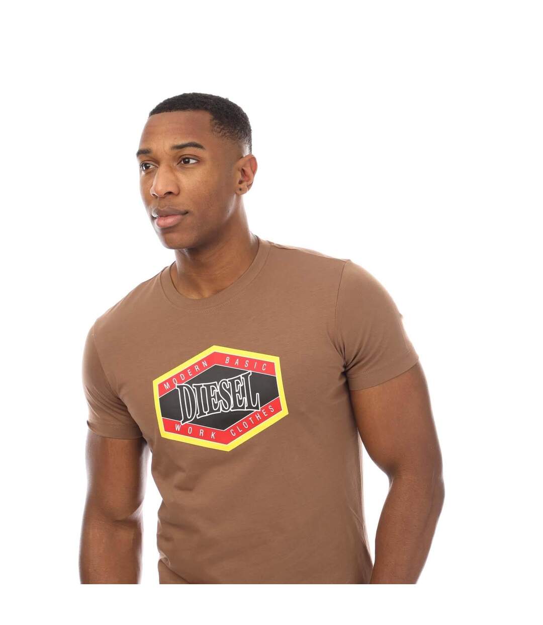 T-shirt T-diegor 15-i Homme Marron Diesel-3
