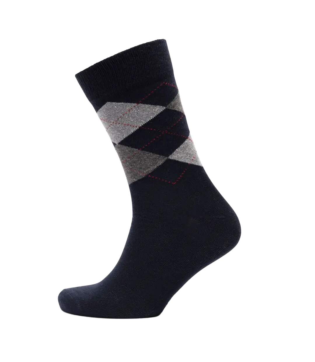 Pack of 5  Mens paden socks  navy/black Trespass-3