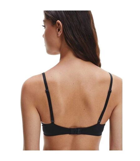 Womens/ladies Demi Underwired Bra Black Calvin Klein