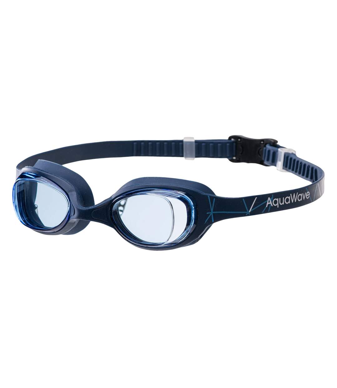 Lunettes de natation breeze enfant bleu marine / bleu transparent Aquawave-2