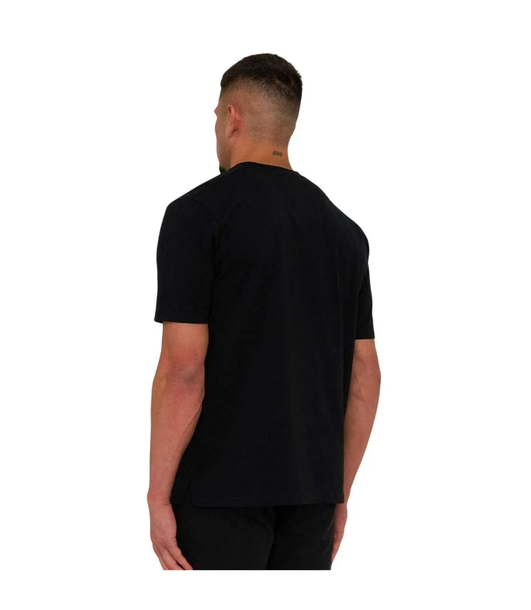T-shirt Motif/style Logo Sur Poitrine Siren Homme Noir Marshall Artist-3