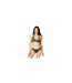 Womens/ladies Icon Venetian Bikini Bottoms Dark Jungle Biba-1