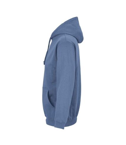 Sweat à capuche condor adulte bleu SOLS