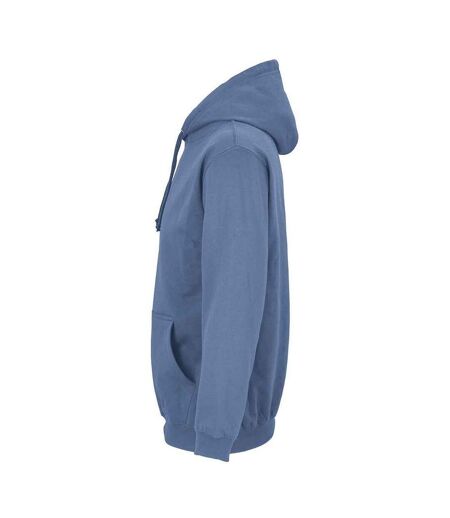 Sweat à capuche condor adulte bleu SOLS SOLS