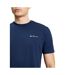T-shirt Motif/style Signature Homme Bleu Marine Foncé Ben Sherman-4