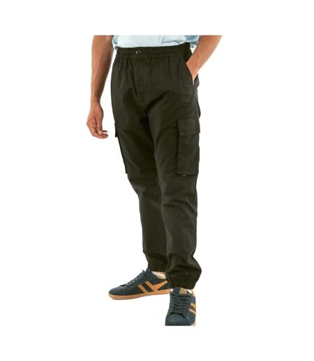 Pantalon cargo noir homme calvin klein jeans lv04rc617g - l