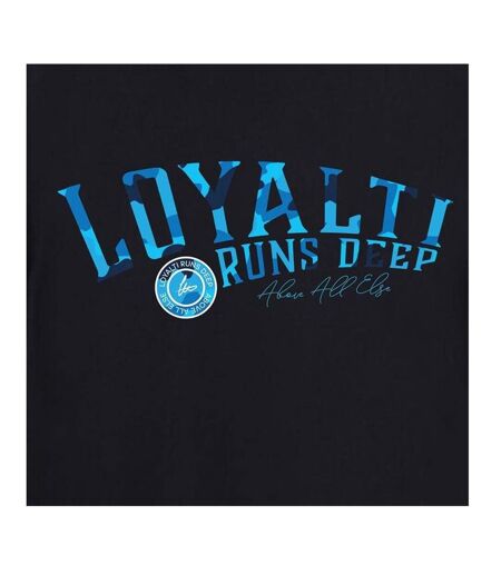 Unisex Adult Big Logo T-shirt Black Loyalti