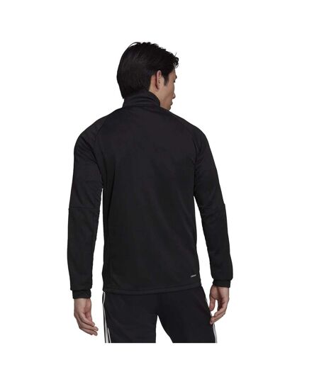 Mens Sereno 3 Stripes Aeroready Track Jacket Black Adidas