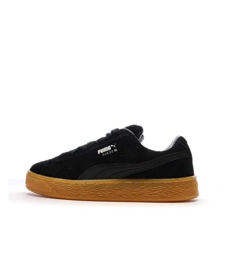 Baskets noires femme puma suede xl