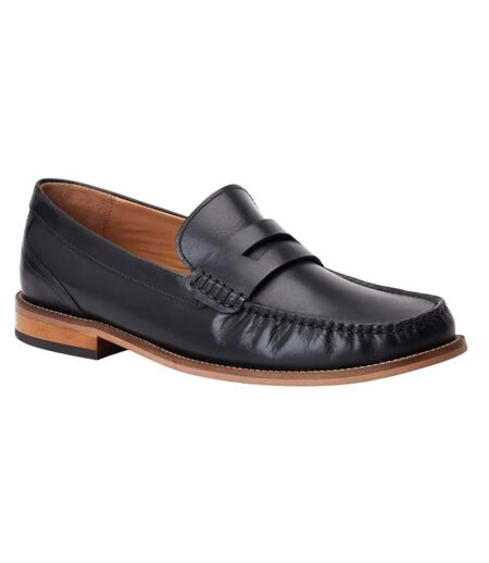 Mocassins penny garfield homme noir Base London