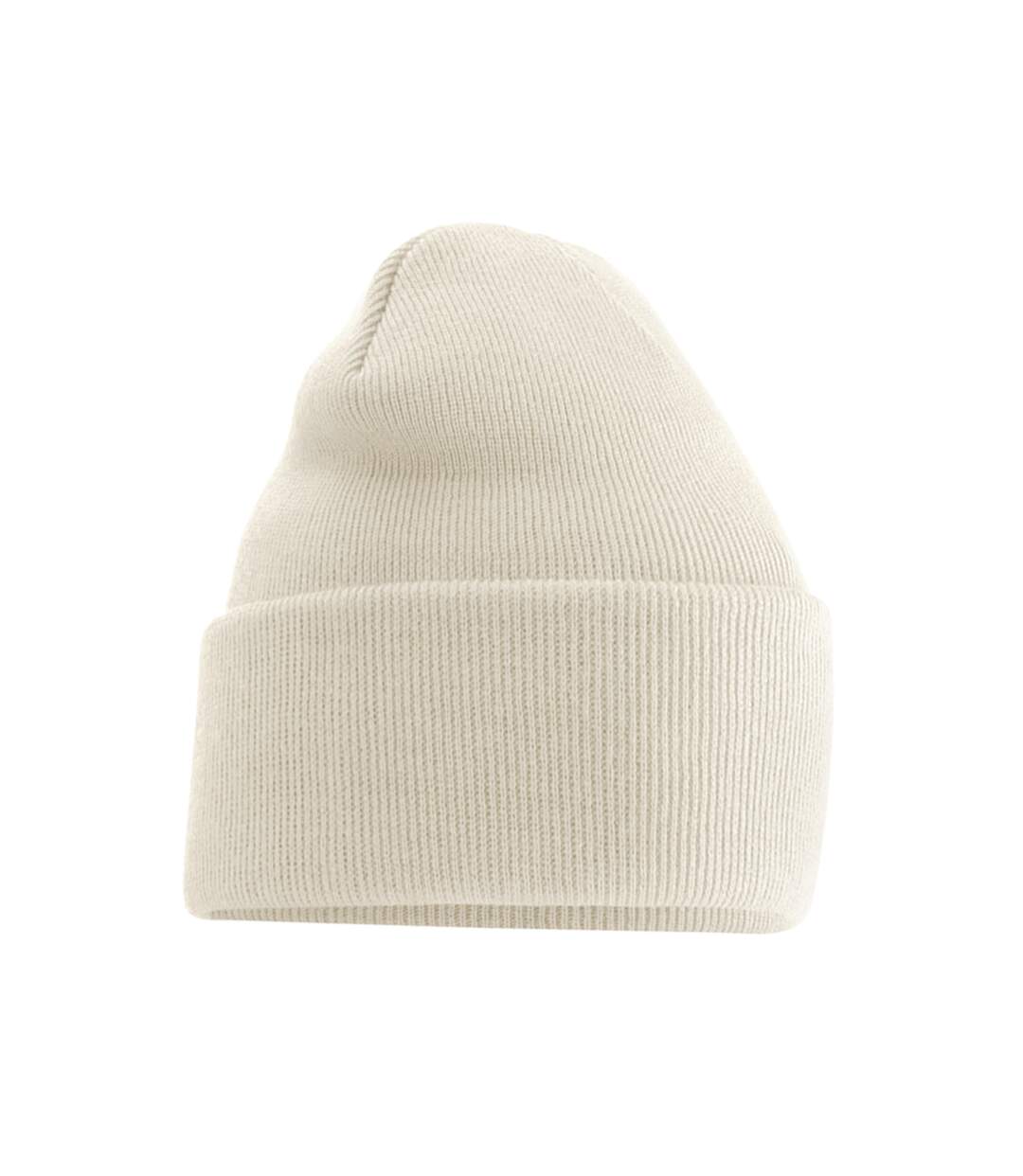 Bonnet À Revers Original Adulte Amande Beechfield-1