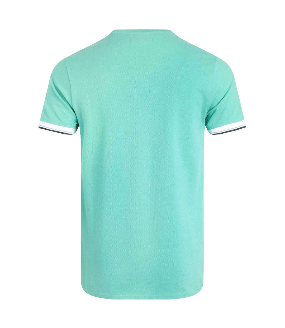 Mens danville pique t-shirt aqua marine Weird Fish-2