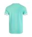Mens danville pique t-shirt aqua marine Weird Fish-2