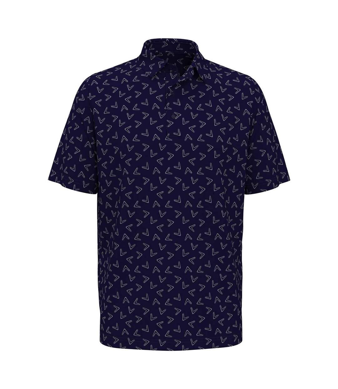 Polo Chev Adulte Bleu Violacé Callaway-1