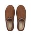 Womens/ladies Suede Flat Slippers Tan Jack Wills-4