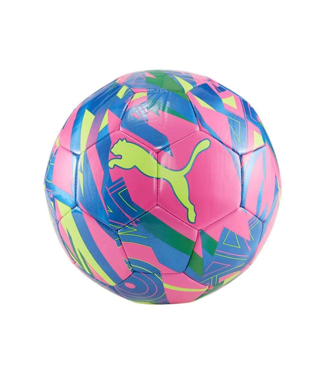 Ballon De Foot Graphic Energy Taille 5 Bleu Rose Puma-1