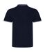 AWDis Mens - T-shirt POLO - Hommes (Bleu marine / blanc) - UTPC3155