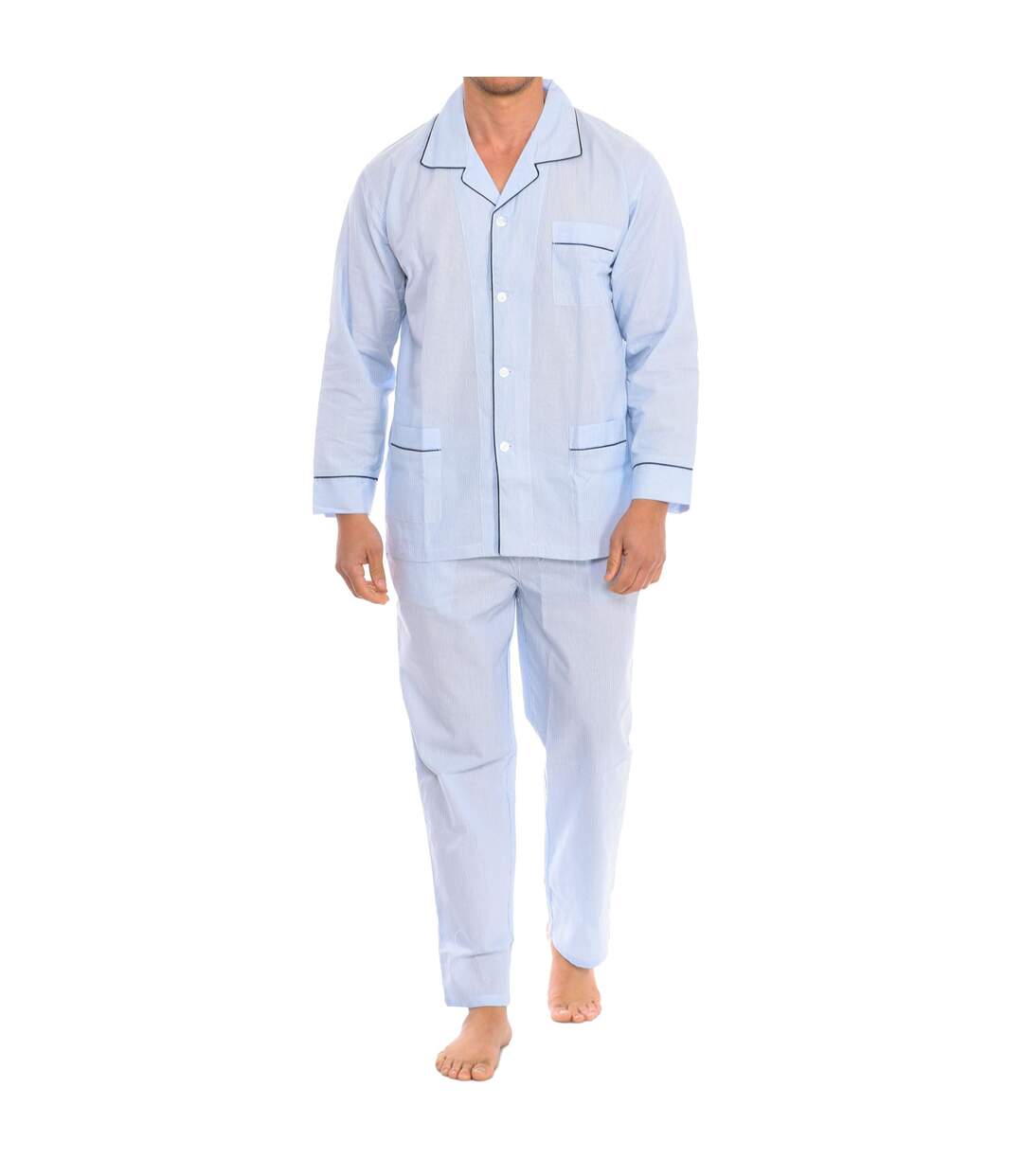 KLP5 men's poplin style pajamas